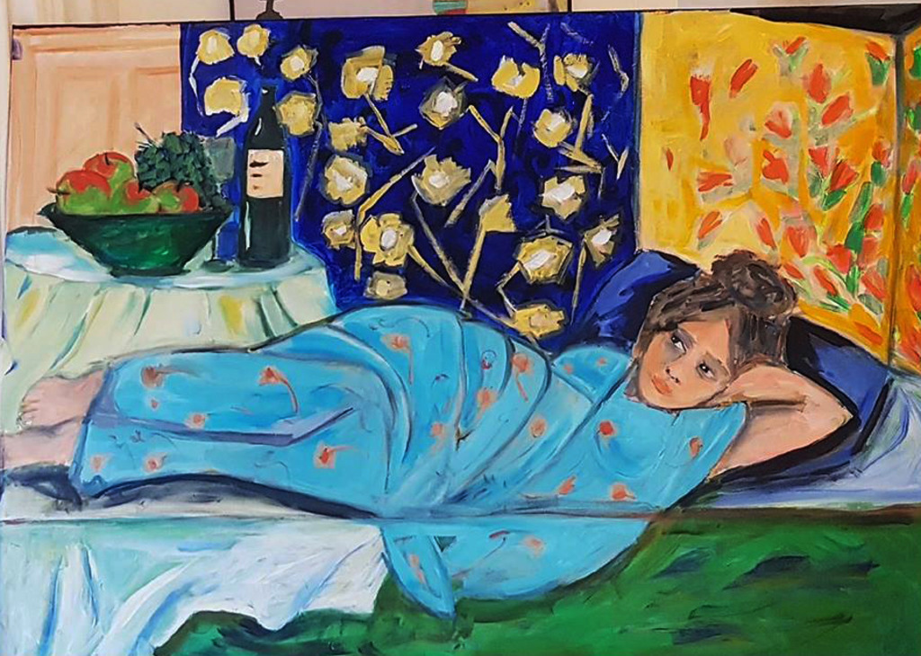 lady in a blue gown copy